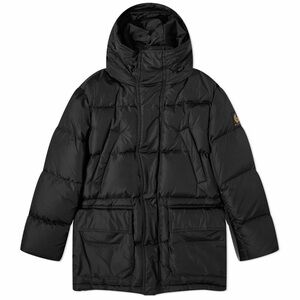 Belstaff Men's Linton Parka Jacket in Black